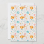 Kitty Cat kitten en Momma Baby doucheuitnodigingen Kaart (Achterkant)