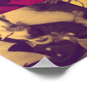 Kitty Cat Kleuren mix Poster (Hoek)