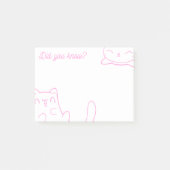 Kitty Cat Lunch Box Note Pad - Post-it Notes (Voorkant)