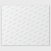 Kitty Cat Nose Whiskers Doodle Drawing Cadeaupapier (Vlak)