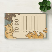 Kitty Cat Pad To Do List Post-it® Notes (Kantoor)