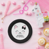Kitty Cat Papieren Bordje (Feest)