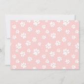 Kitty Cat Party | Leuke kleurrijke kinderen verjaa Kaart (Achterkant)