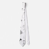 Kitty Cat Pattern Stropdas (Voorkant)