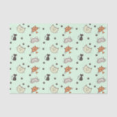 Kitty Cat Pattern Tissuepapier (Voorkant)