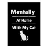 Kitty cat perfect poster (Voorkant)