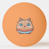 Kitty Cat Pingpongbal (Achterkant)