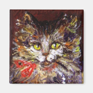 KITTY CAT-PORTRAIT MAGNEET