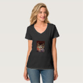 KITTY CAT-PORTRAIT T-SHIRT (Voorkant volledig)