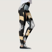 KITTY CAT PRINT YOGA PANTS LEGGINGS (Rechts)