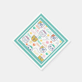 Kitty Cat Servet (Hoek)