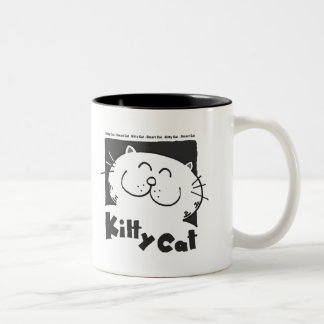 Kitty Cat - Smart Cat Tweekleurige Koffiemok