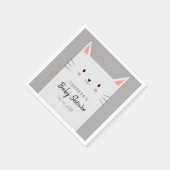 Kitty Cat Theme Baby shower Schattige Kitten Servet (Hoek)