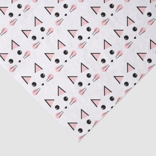 Kitty Cat Tissuepapier (Detail)