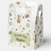 Kitty Cat Treats Favor Box Bedankdoosjes (Geopend)