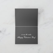 Kitty Cat Valentijnsdag Kaart (Binnen)