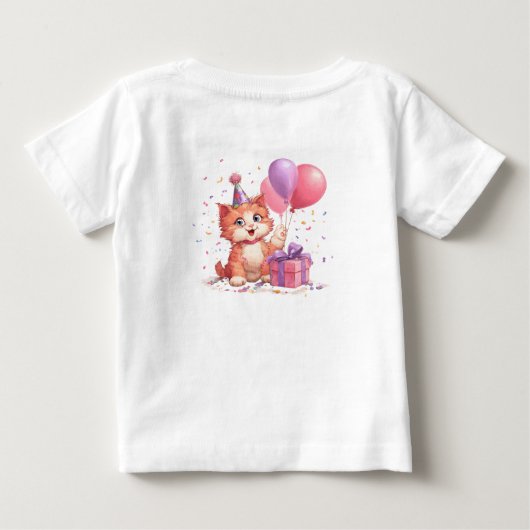 Kitty Cat viering verjaardag (Achterkant)