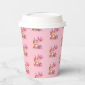 Kitty Cat viering verjaardag Papieren Bekers (Links)