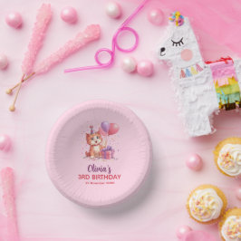 Kitty Cat viering verjaardag Papieren Kommen