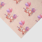 Kitty Cat viering verjaardag Tissuepapier (Detail)