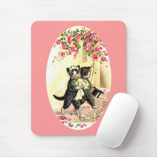 Kitty Cat Wedding Muismat (Met muis)
