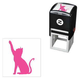 Kitty Cat Zelfinktende Stempel