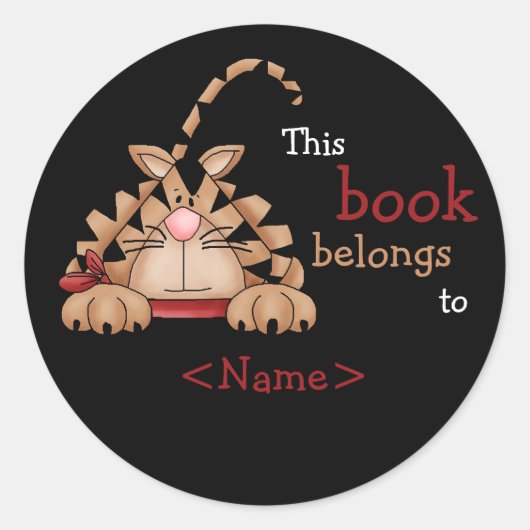 Kitty Cats Boek Sticker (Voorkant)