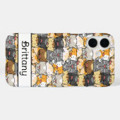 Kitty Cats gepersonaliseerd Case-Mate iPhone Case (Achterkant (horizontaal))