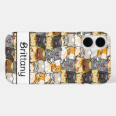 Kitty Cats gepersonaliseerd Case-Mate iPhone Case (Achterkant (horizontaal))