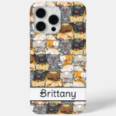 Kitty Cats gepersonaliseerd Case-Mate iPhone Case (Achterkant)