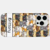 Kitty Cats gepersonaliseerd Case-Mate iPhone Case (Achterkant (horizontaal))
