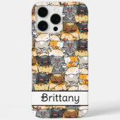 Kitty Cats gepersonaliseerd Case-Mate iPhone Case (Achterkant)