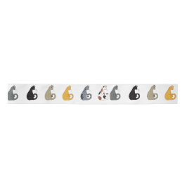 Kitty Cats Inpakpapier Satijnen Lint
