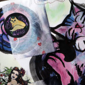 Kitty Cats Tuin Ronde Sticker