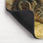  Kitty Cats - Victoriaans kunst Muismat (Hoek)