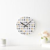 Kitty Cats Wall Clock Ronde Klok (Huis)
