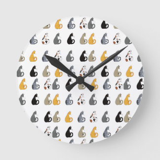 Kitty Cats Wandklok