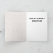 Kitty Christmas Lights Kaart (Binnen)