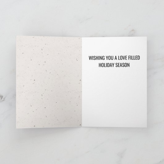 Kitty Christmas Lights Kaart (Binnen)