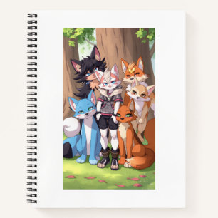 Kitty Club Schetsboek Notitieboek
