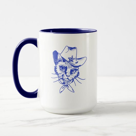 Kitty Coffee Mug Mok (Links)