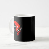 Kitty Combat Master Jiu-Jitsu Ninja En Vechtkunste Koffiemok (Voorkant links)
