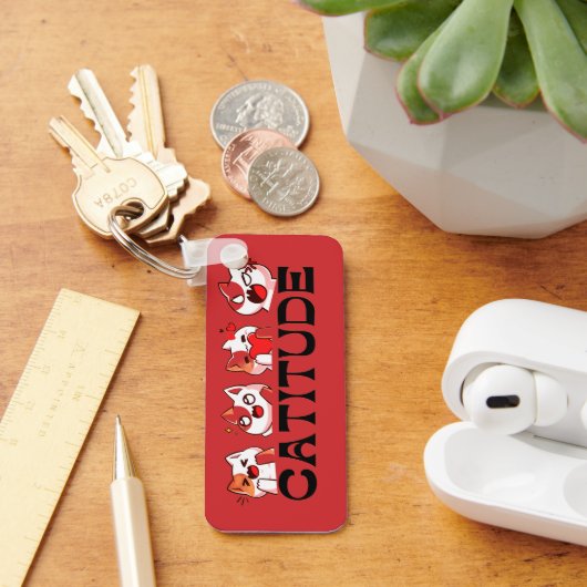 Kitty Companion – Keep Your Cat Close 🐾 Sleutelhanger (Bureau)