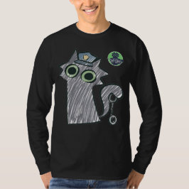 Kitty Cop – Purrtect & Serve Heren T-shirt