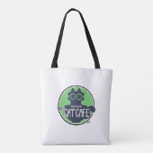 Kitty Cop – Purrtect & Serve Tote Bag (Achterkant)