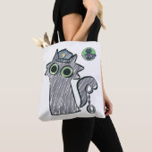 Kitty Cop – Purrtect & Serve Tote Bag (Dichtbij)