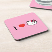 Kitty drankondrinkmat bier onderzetter (Linkerzijde)