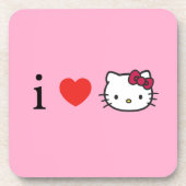 Kitty drankondrinkmat bier onderzetter (Voorkant)