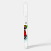 Kitty en Puppy, Prettig Kerstfeest Case-Mate iPhone Case (Achterkant / Links)