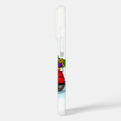 Kitty en Puppy, prettig Kerstmis Case-Mate iPhone Case (Achterkant / Links)